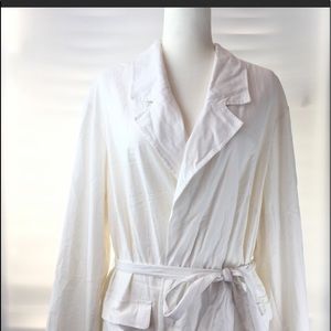 Lane Bryant white robe Plus size 26